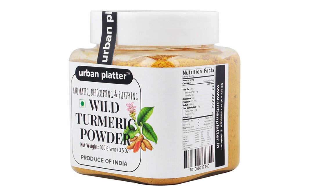 Urban Platter Wild Turmeric Powder    Jar  100 grams